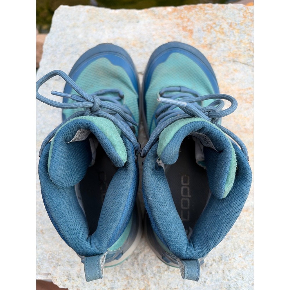 Topo Athletic Trailventure 2 WP Hiking Boots Womens 8 Blue Waterproof Vibram - Picture 8 of 9